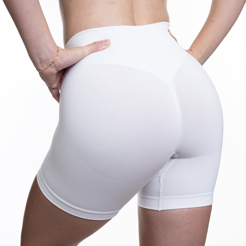White Enhanced Shorts