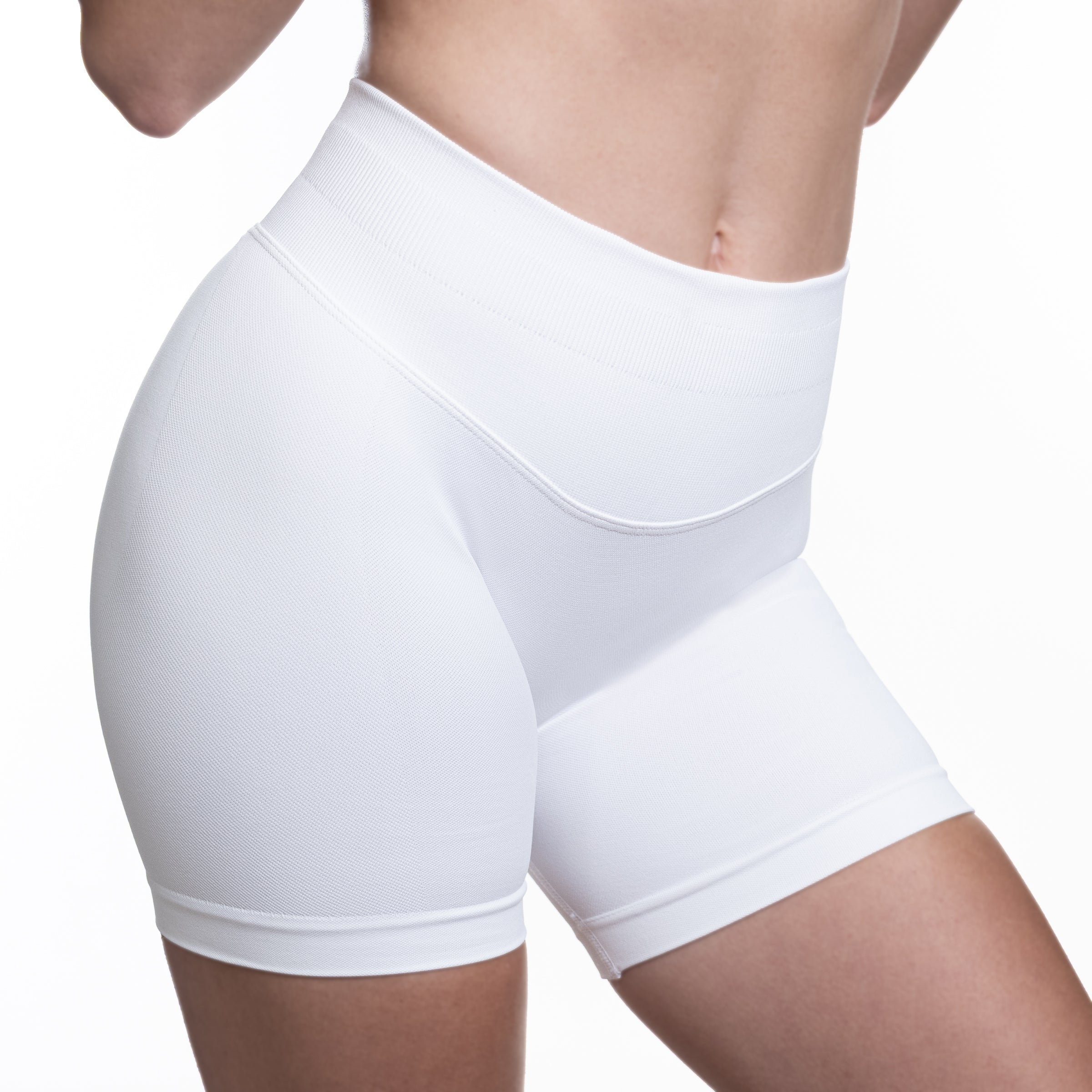White Enhanced Shorts