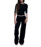 Club Straight Leg - Black