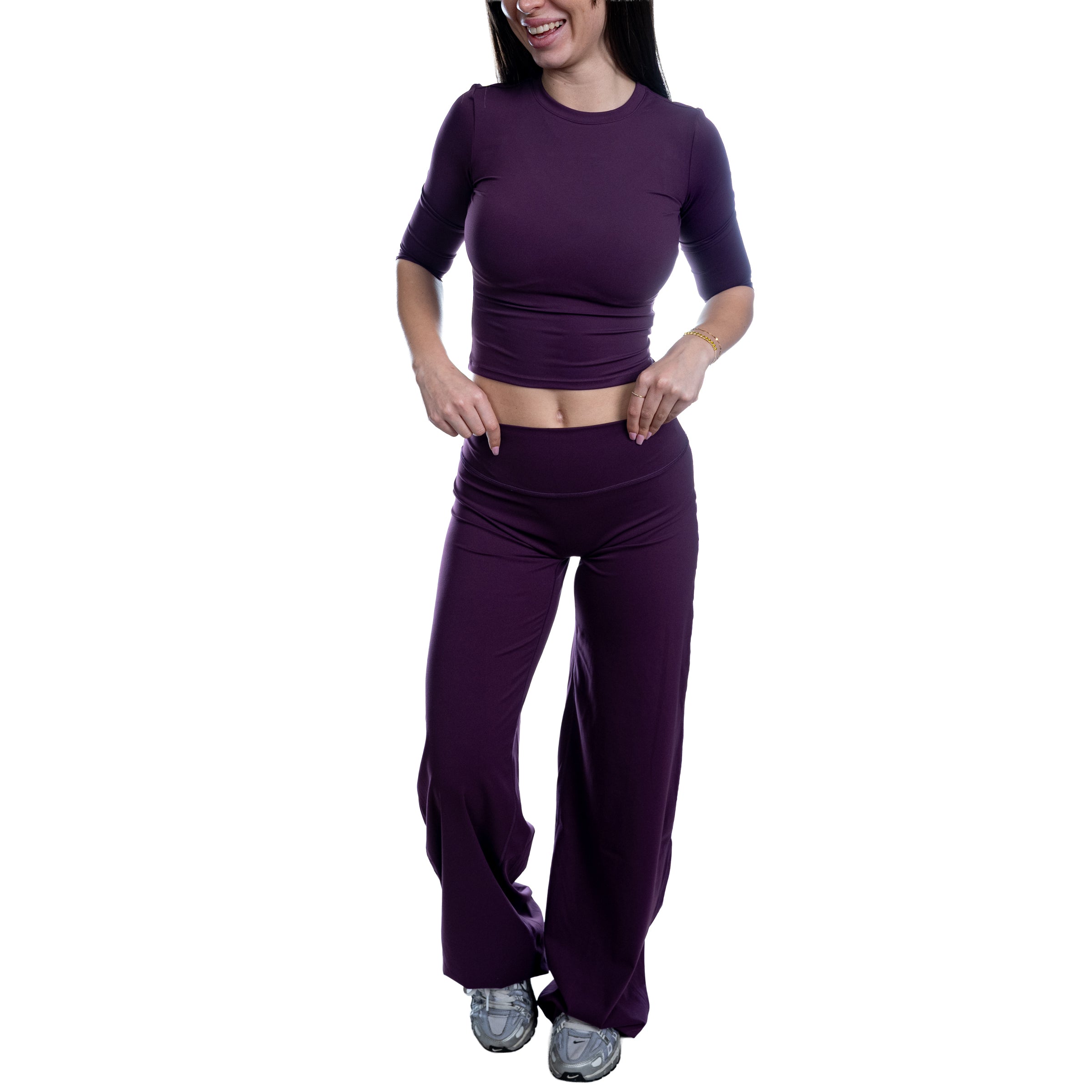 Club Straight Leg – Plum