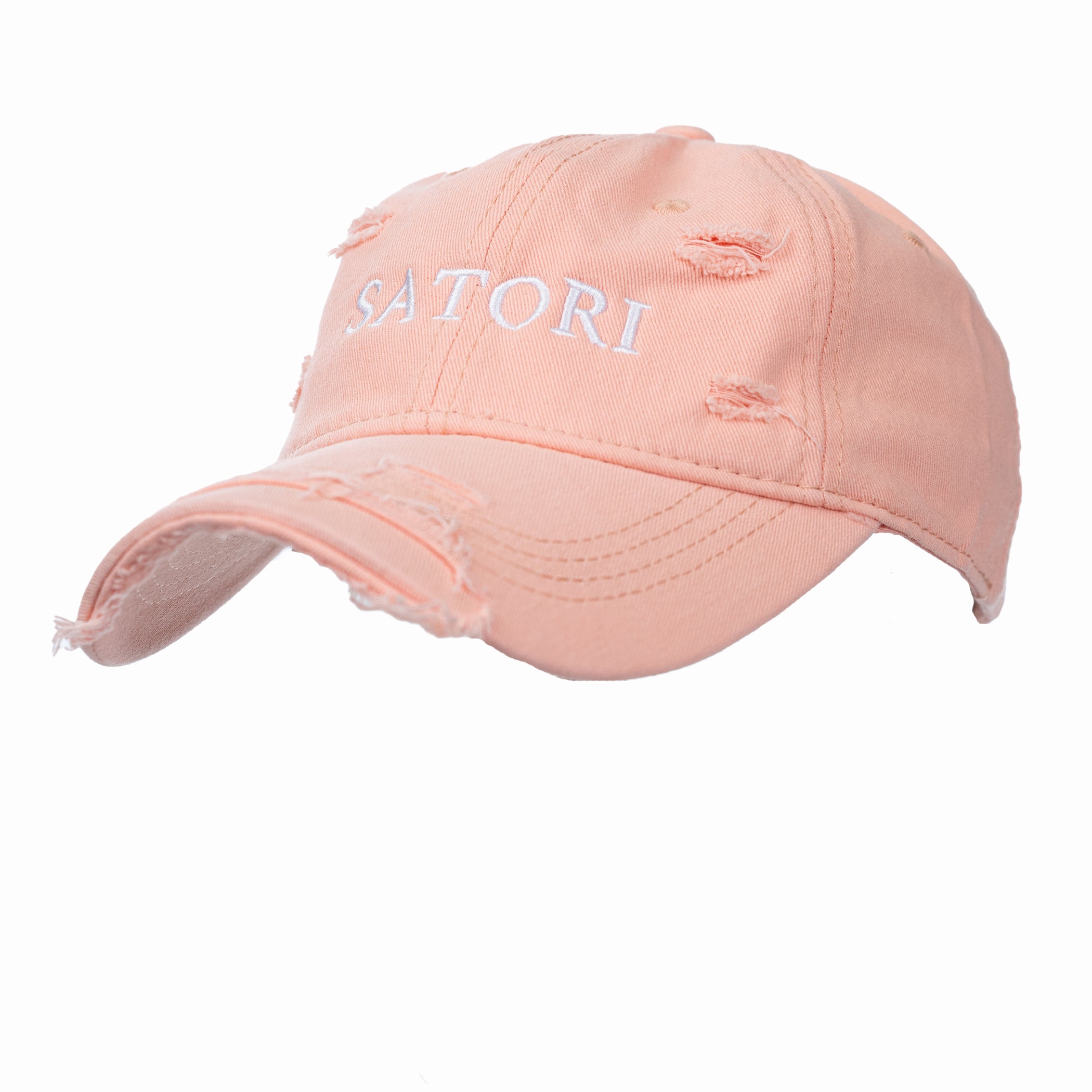 Distressed Pink Cap