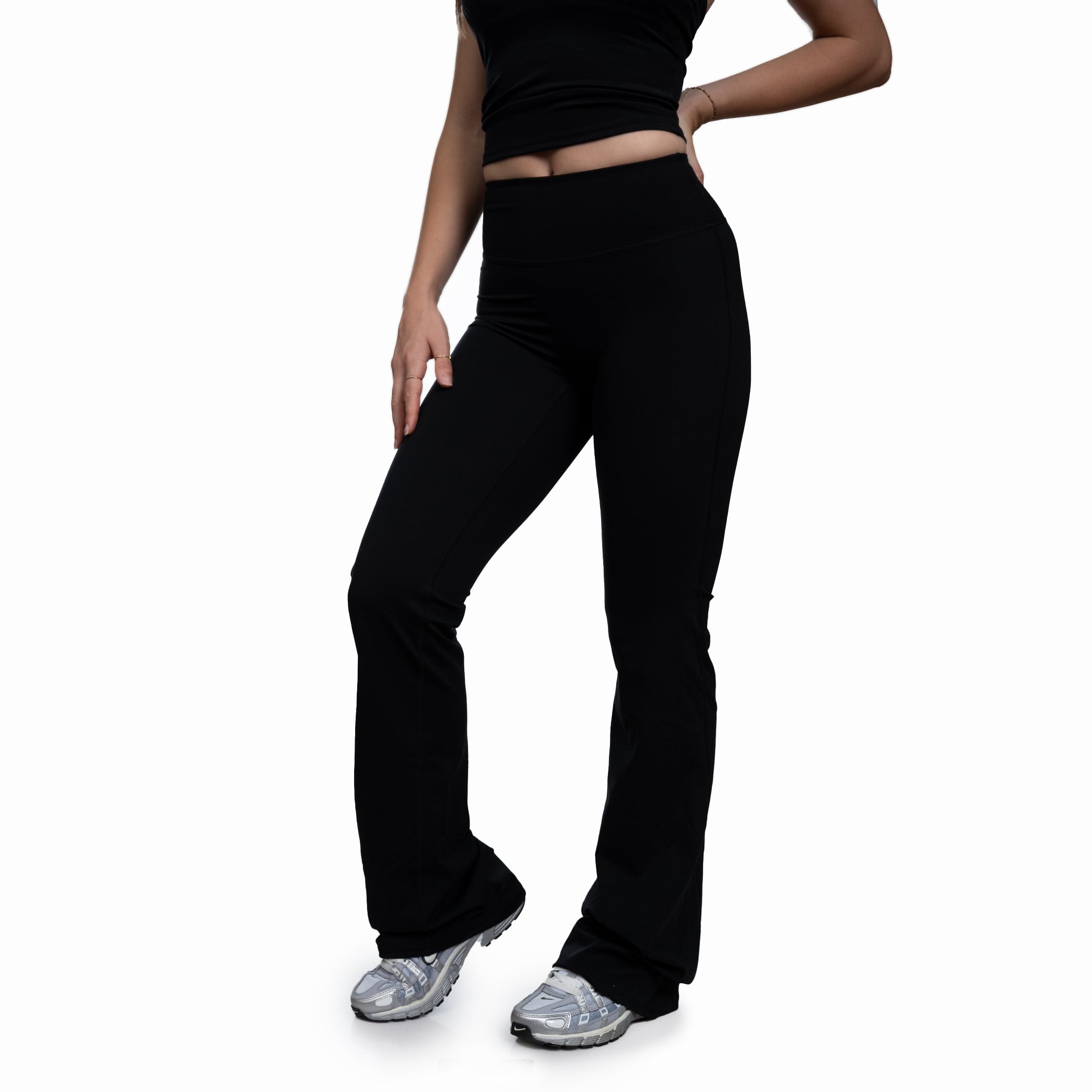 Black Flared Leggings