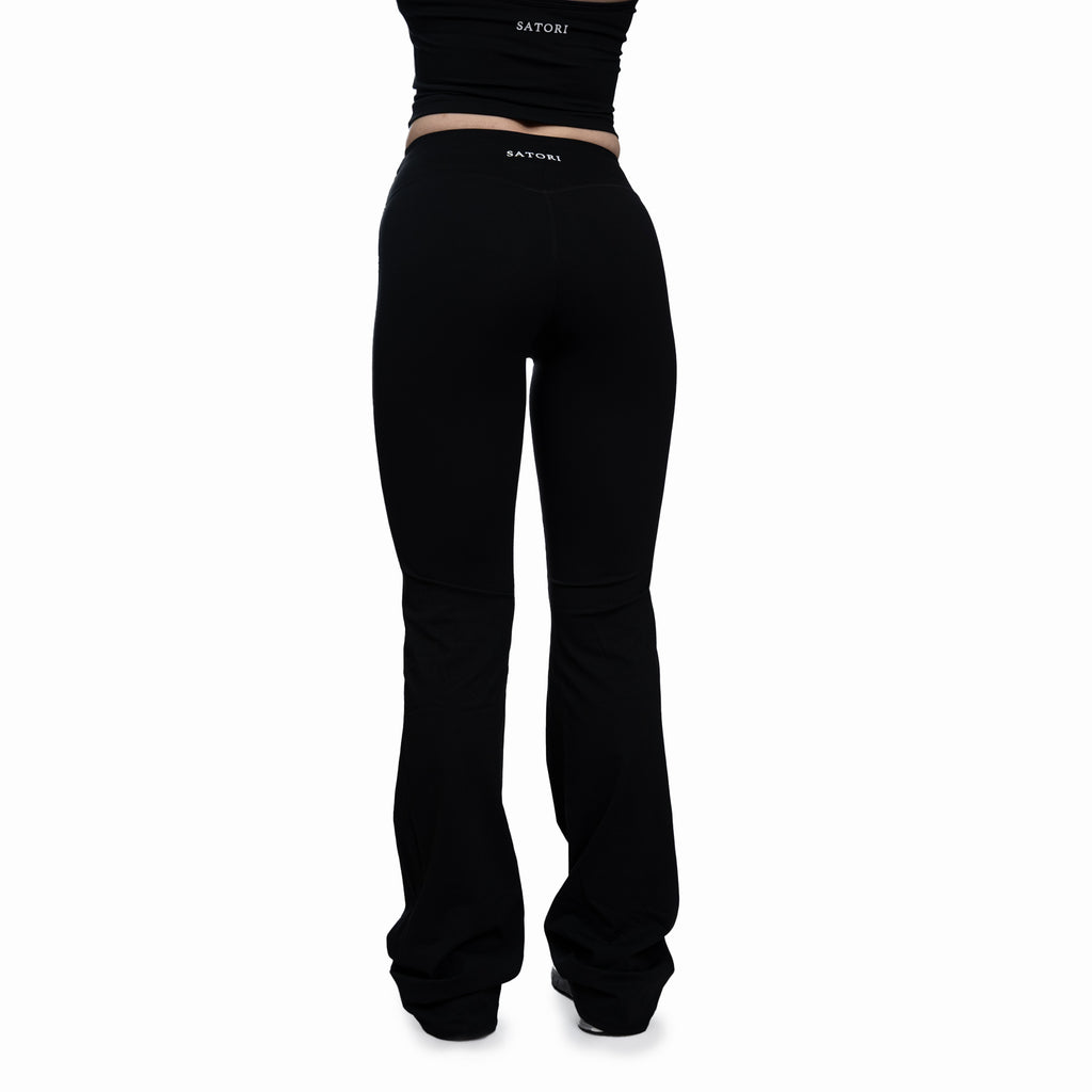 Black Flared Leggings