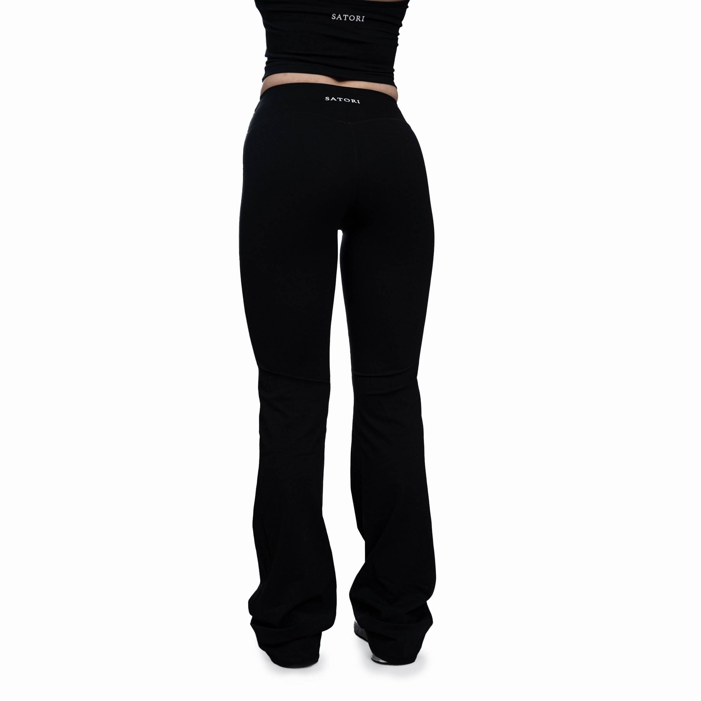 Black Flared Leggings