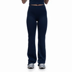 Navy Flared Leggings