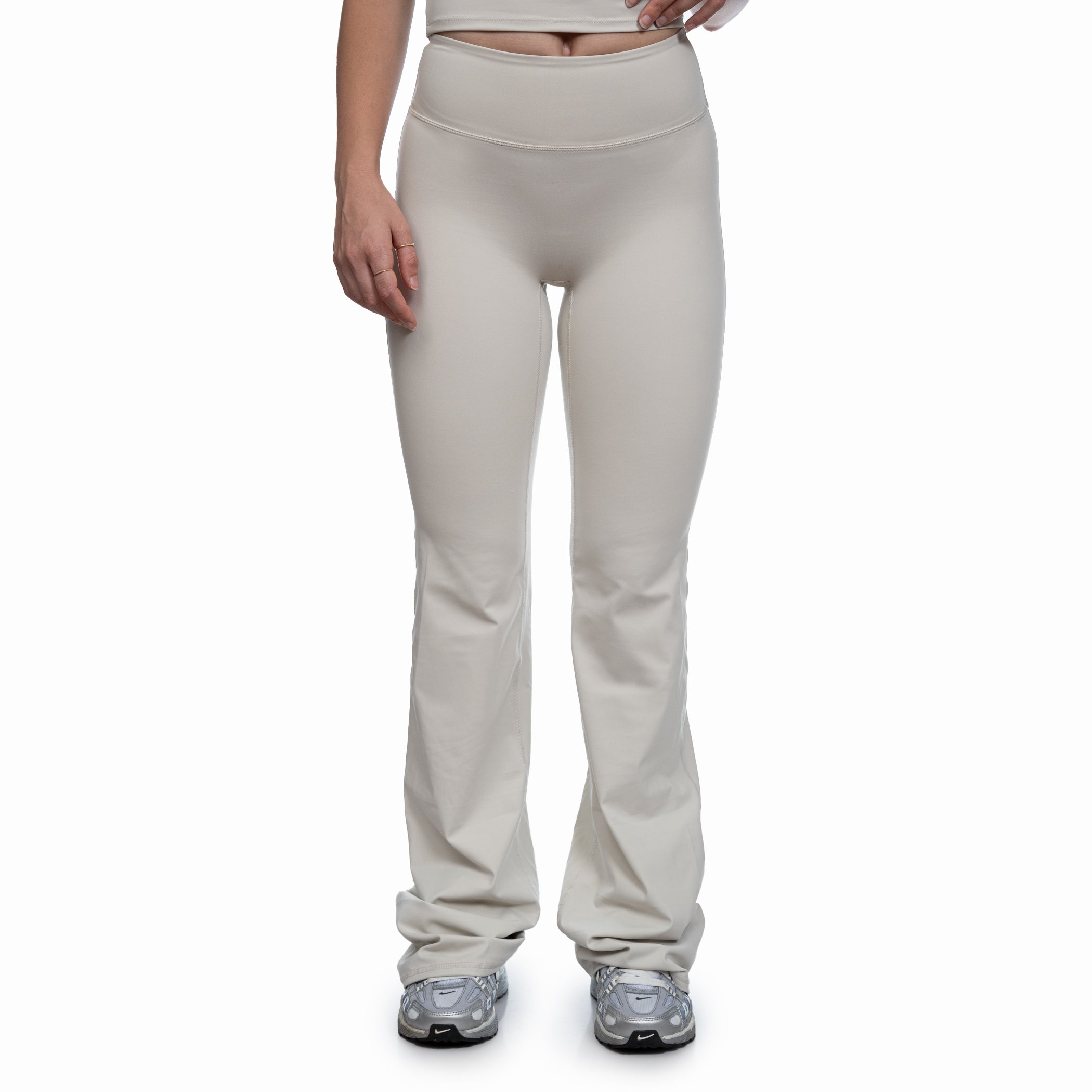 Stone Flared Leggings